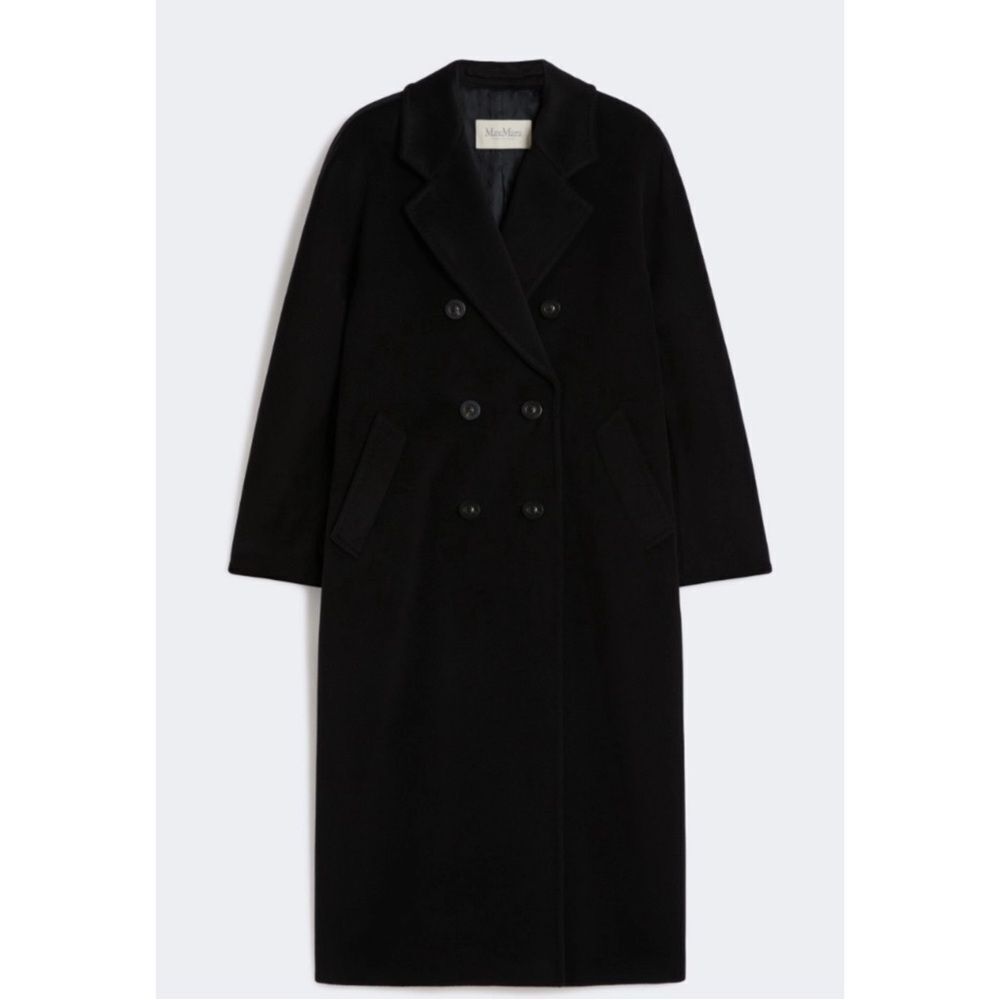 MAX MARA Madame Icon double-breasted wool and cashmere-blend Coat size 14
